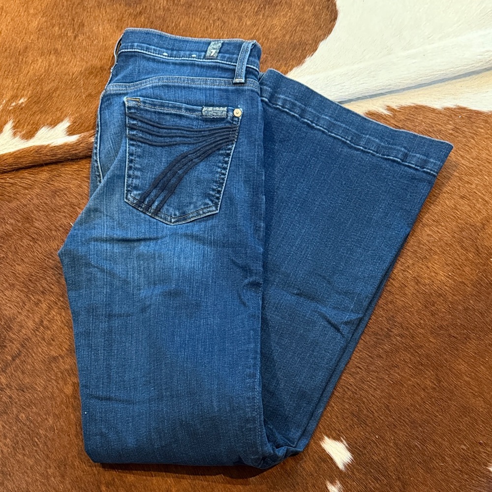7 for all mankind dojo Women's Blue Jeans